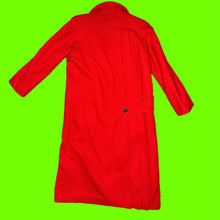 Load image into Gallery viewer, Cherry Red Pea Coat