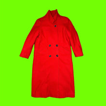 Load image into Gallery viewer, Cherry Red Pea Coat
