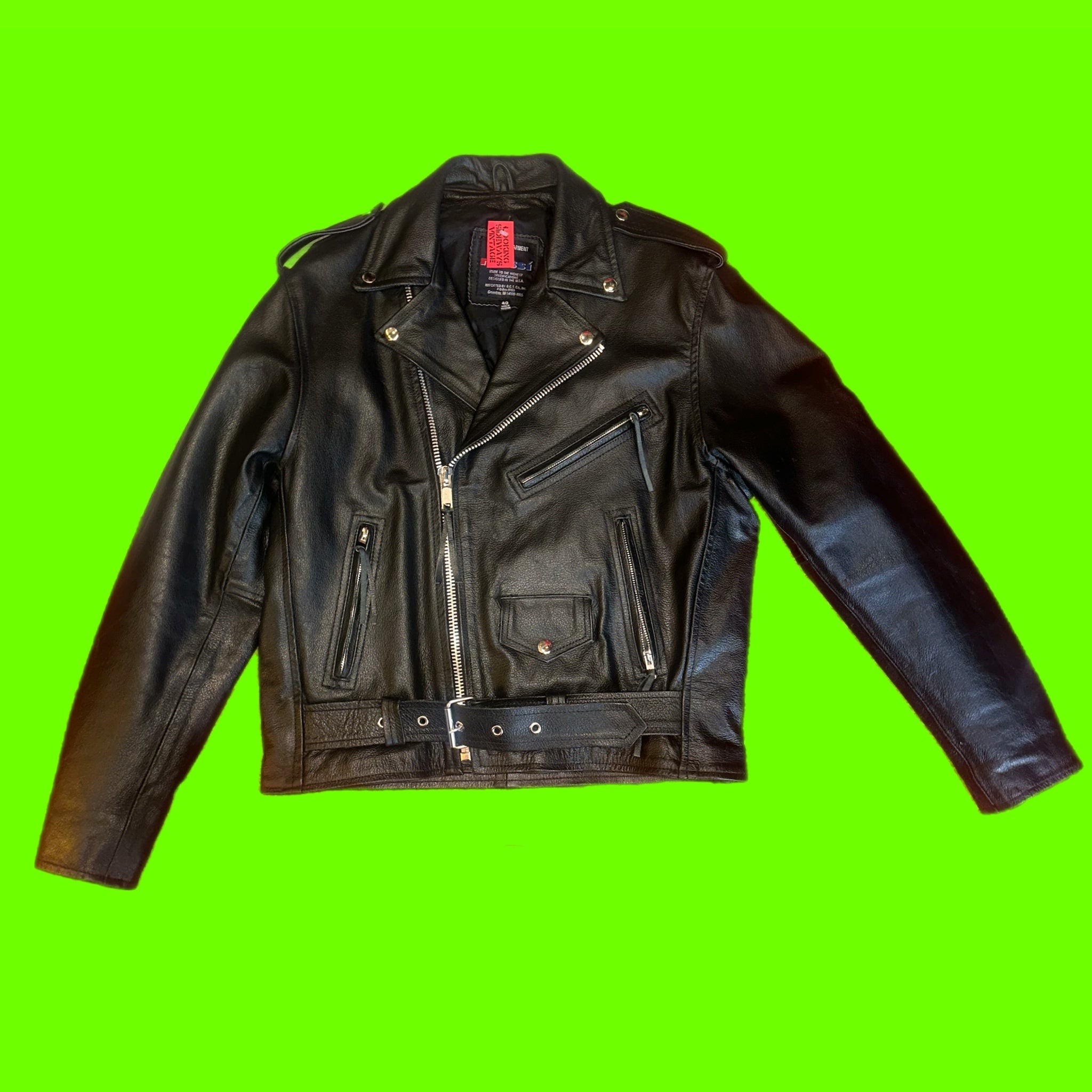 ジャケット・アウター archive moussy leather tracker jacket CROPPED MOTO JACKET – Avirex