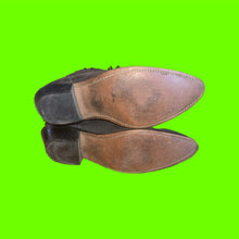 Load image into Gallery viewer, Black Fringe Boots with Studs