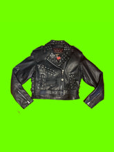 Load image into Gallery viewer, Perfect Studded Leather Jacket