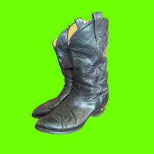 Load image into Gallery viewer, Black Cowboy Boots
