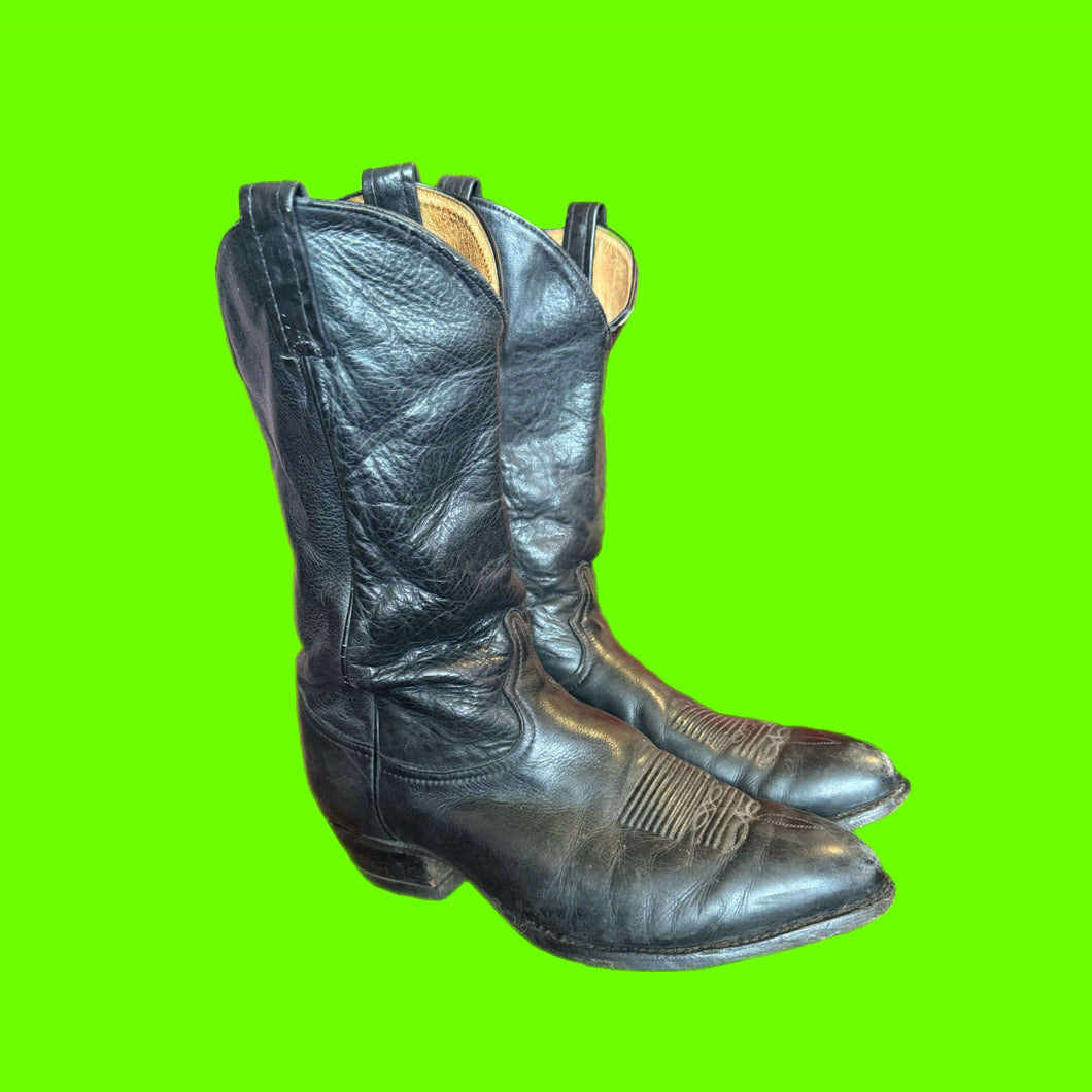 Black Cowboy Boots