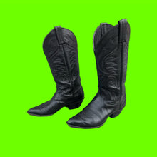Load image into Gallery viewer, Perfect Black Cowboy Boots
