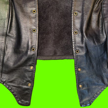 Load image into Gallery viewer, Black 90s Lace Up Vest
