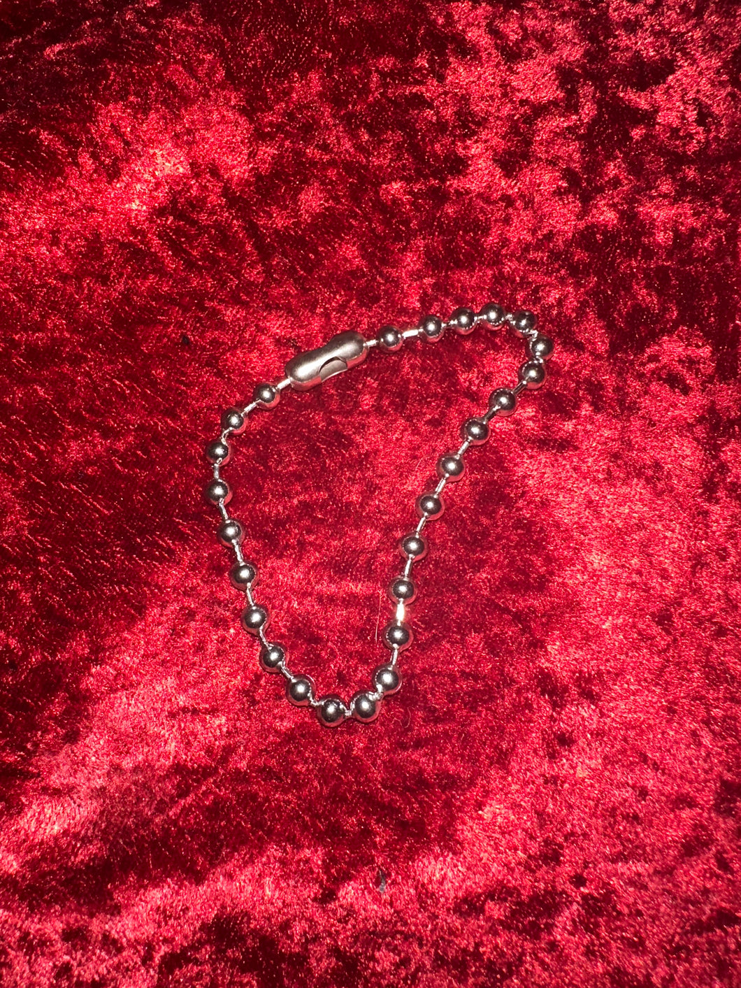 Small ball chain bracelet