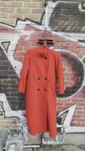 Load and play video in Gallery viewer, Cherry Red Pea Coat
