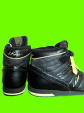 Load image into Gallery viewer, Vintage 80s L.A. Gear faded black high tops
